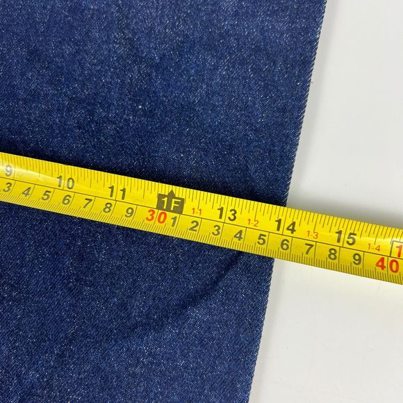 Pier 1 Placemats Set Of 9 Denim Beaded Fringe Country Boho Western Flaws - Picture 13 of 13